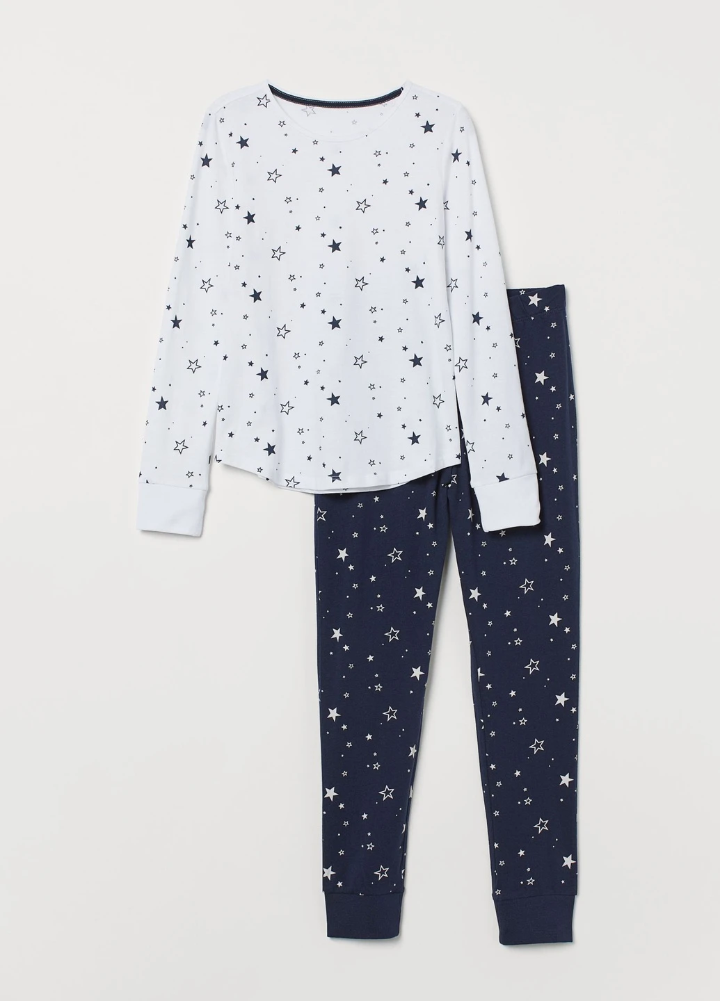 Синя всесезон піжама (лонгслів, брюки) H&M