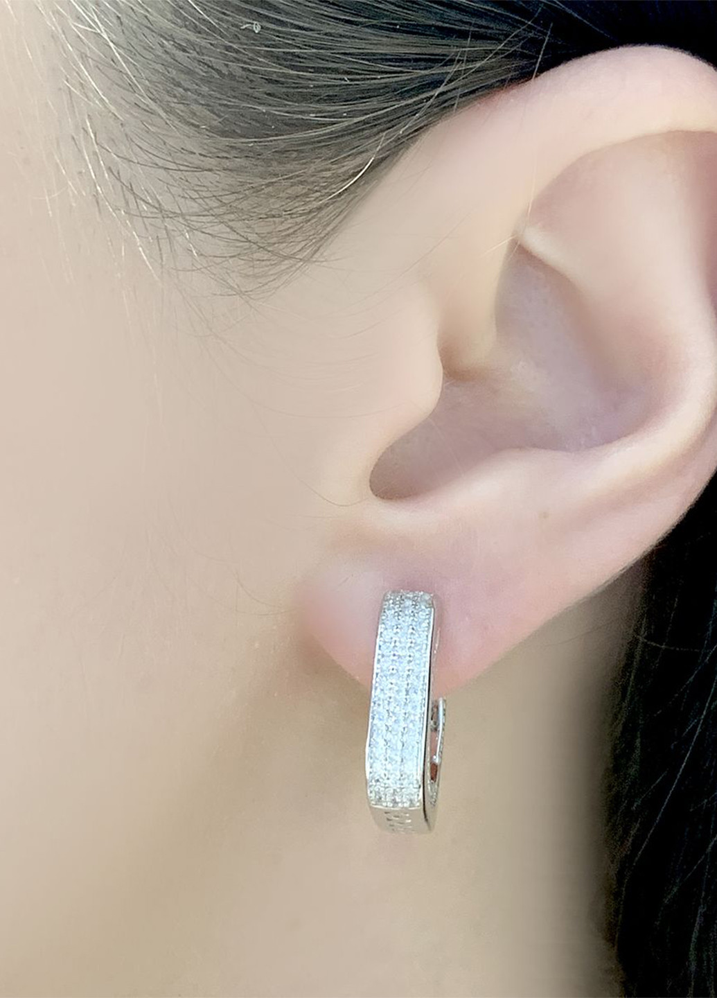 Сережки Silver Flame (164347618)