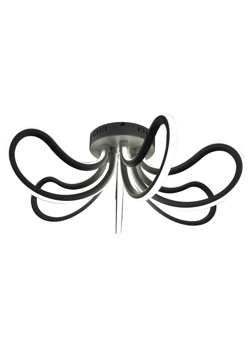 Люстра стельова LED з пультом A2024/6 Білий 26х71х71 см. Sunnysky (253630337)