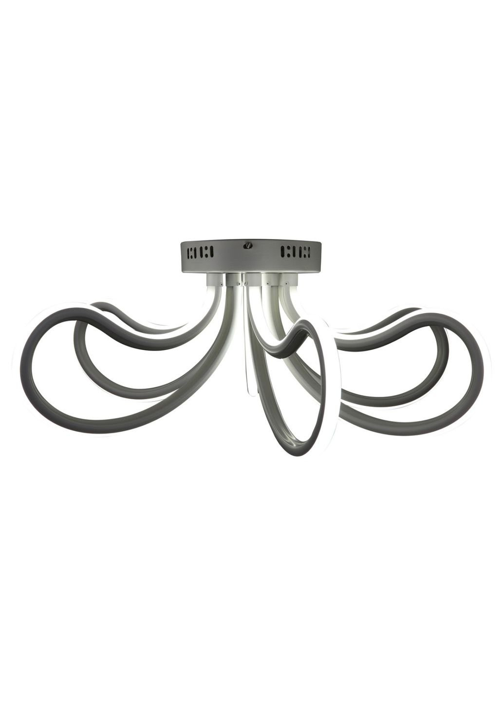 Люстра стельова LED з пультом A2024/6 Білий 26х71х71 см. Sunnysky (253630337)