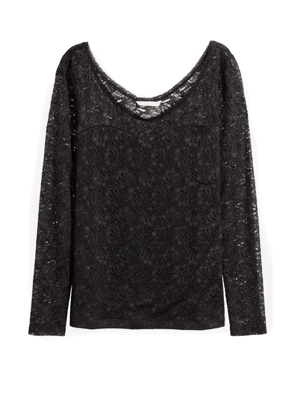 Чёрная блуза H&M