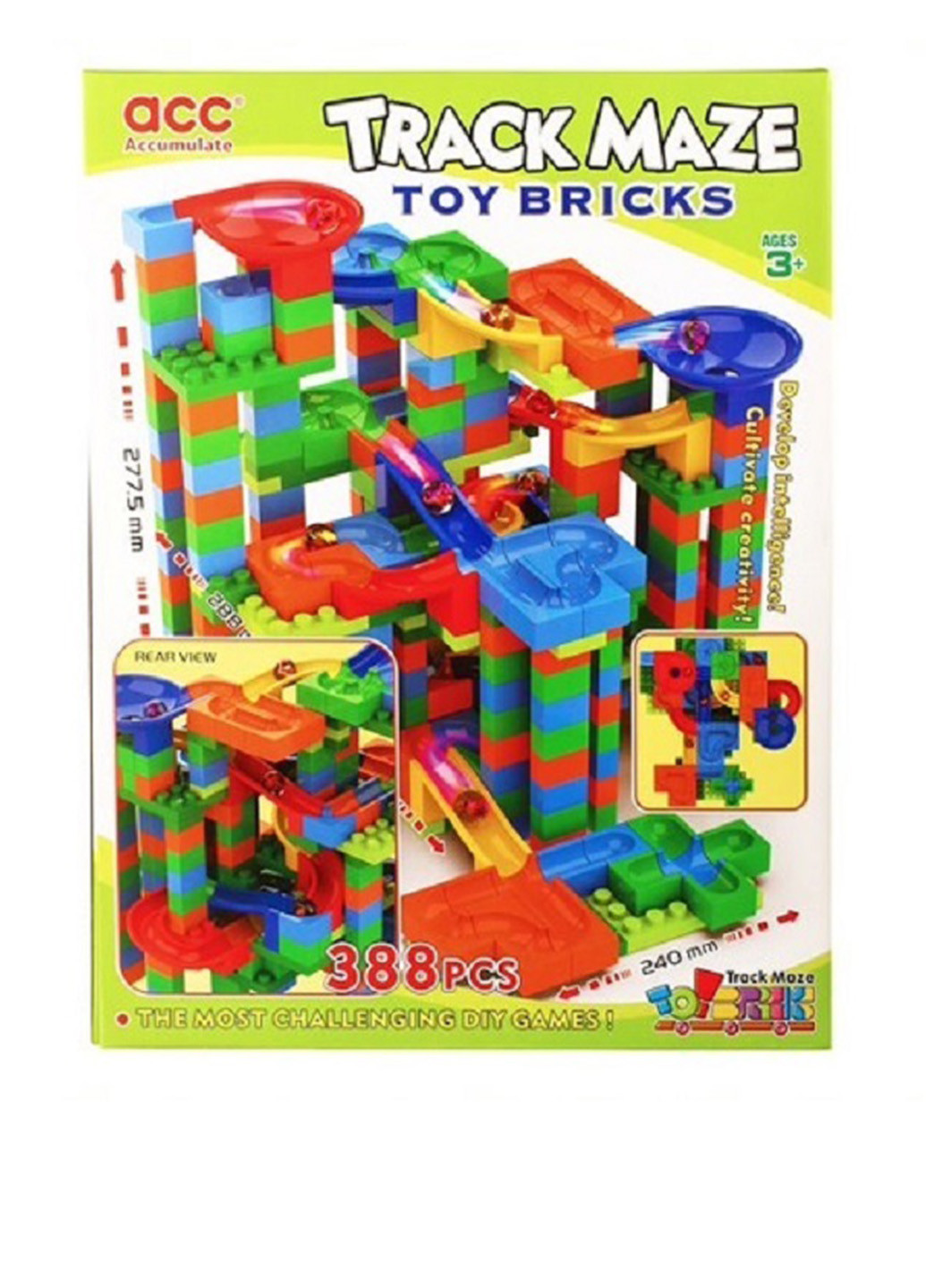 Конструктор-лабіринт, 29х6х38 см Maya Toys (256231737)