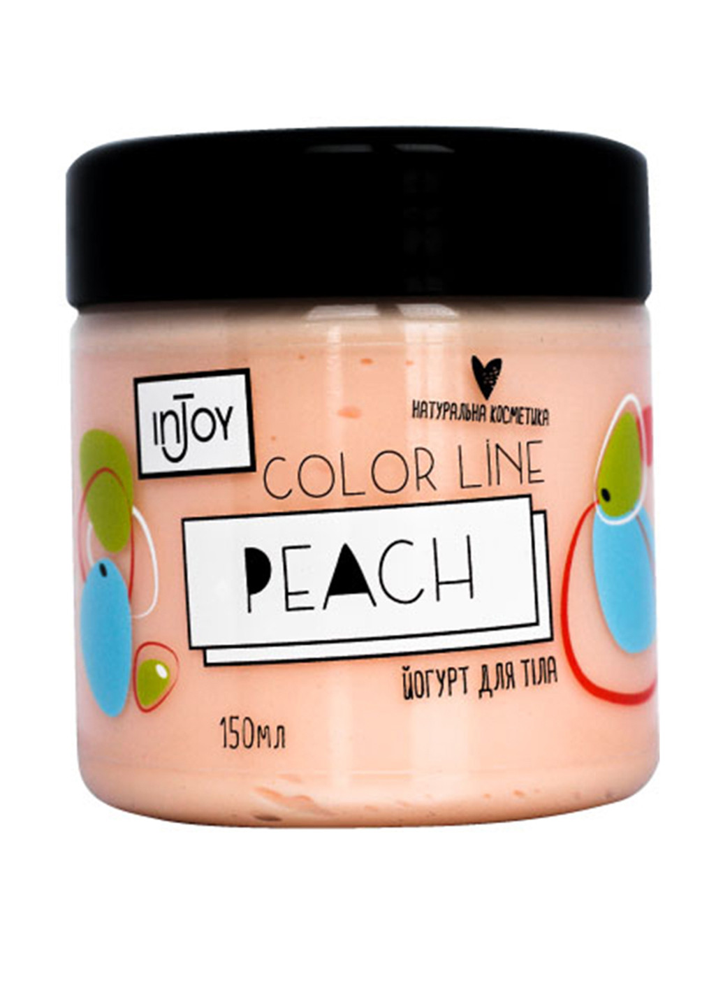 Йогурт для тіла Peach, 150 мл InJoy (160741854)