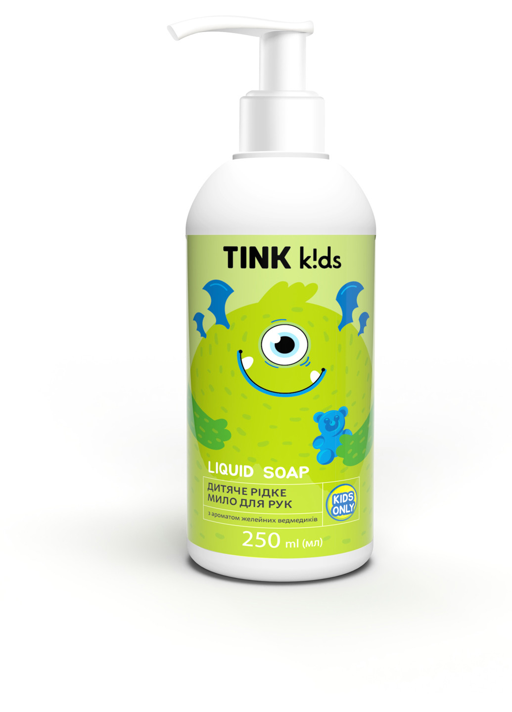 Жидкое мыло для рук Gummy Bears, 250 мл TINK kids (316324616)