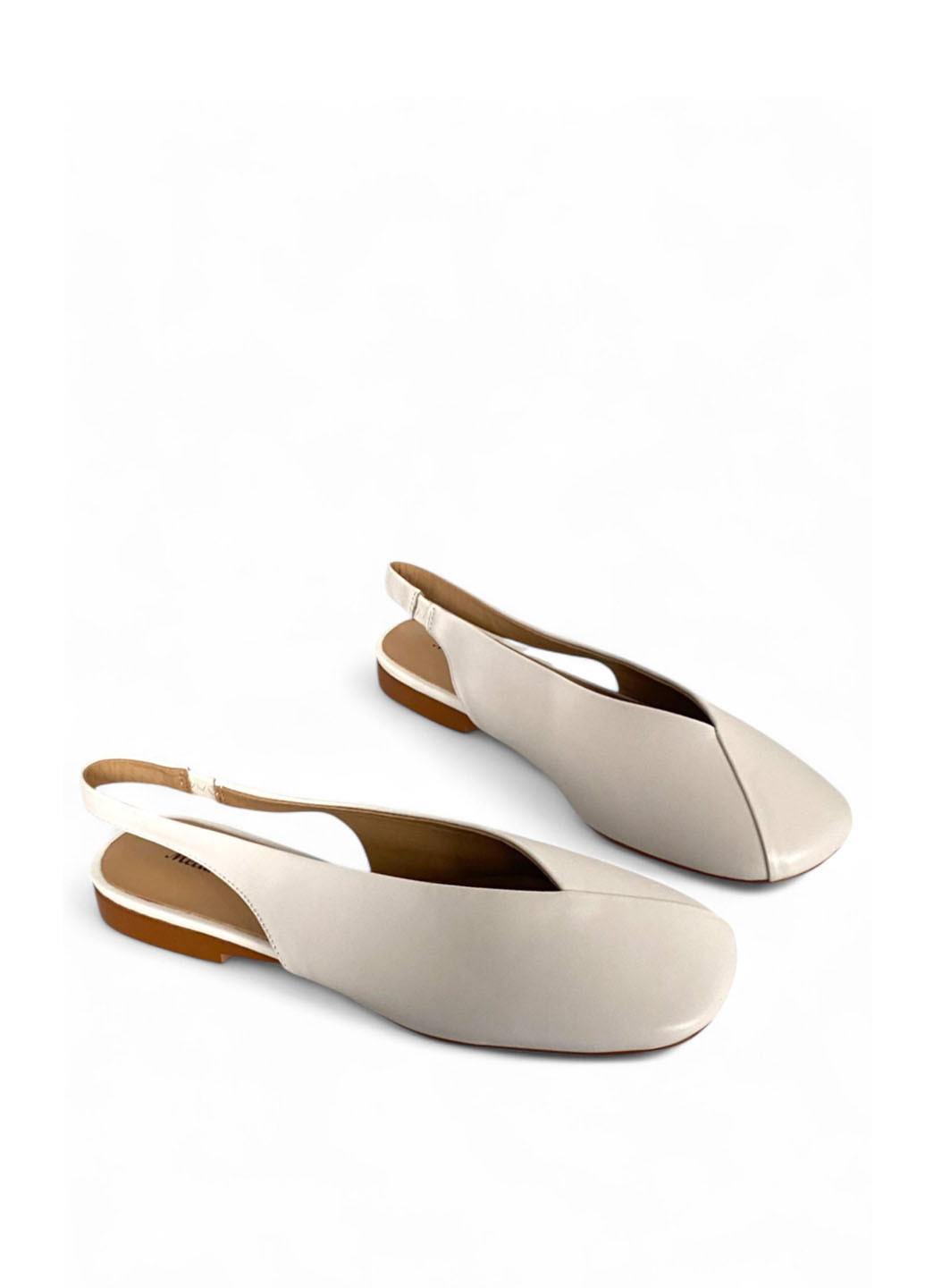 Белые босоножки Melanda.M на резинке