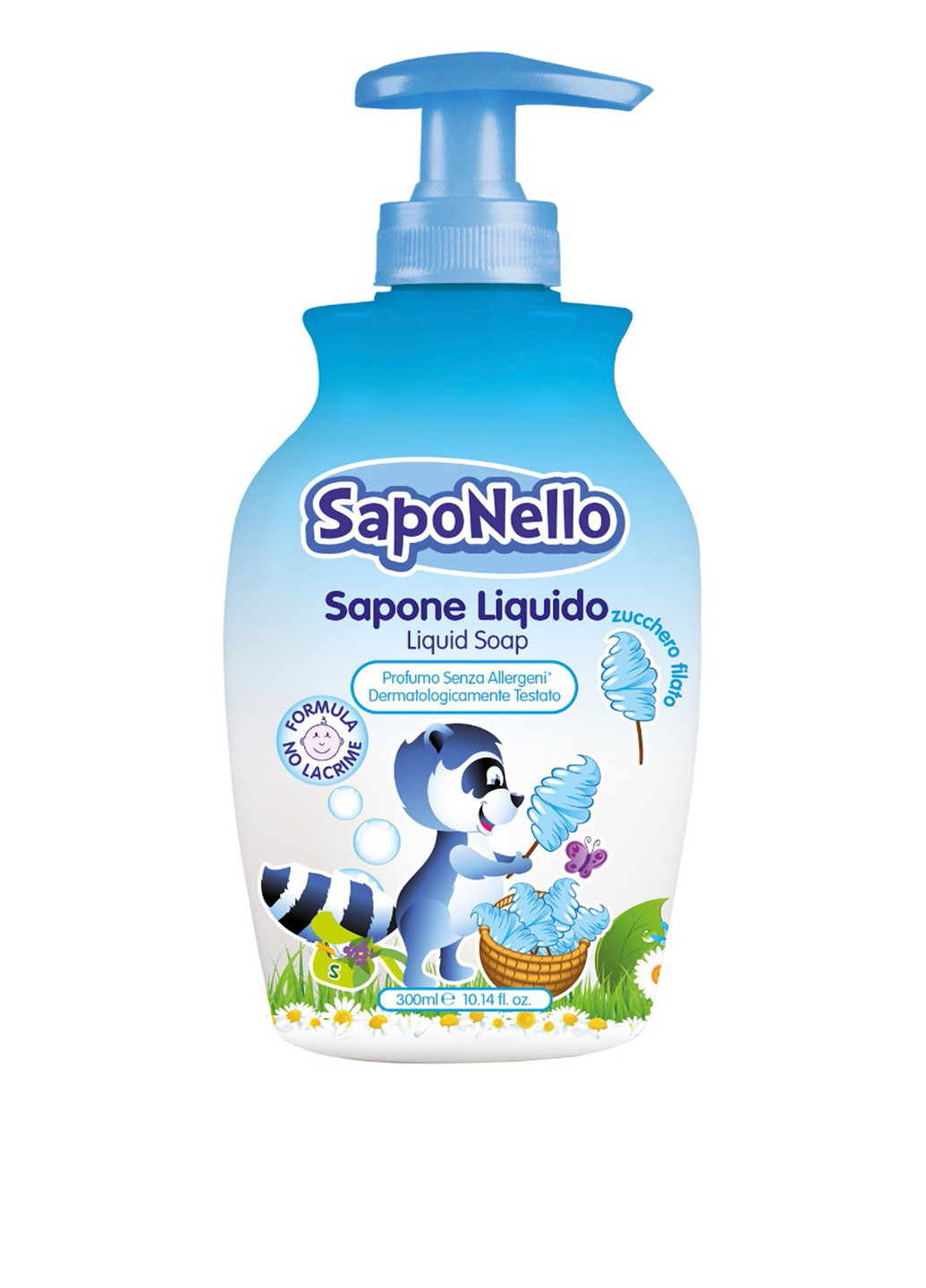 Жидкое мыло Сладкая вата, 300 мл Saponello (255357778)