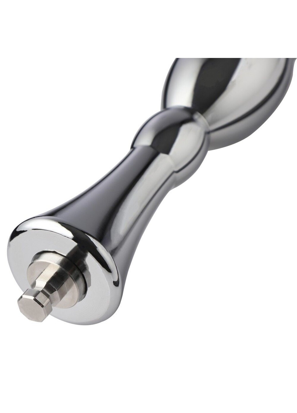Металевий анальний плаг для секс-машин Hismith Bullet Anal Toy, система KlicLok Art of Sex (254785292)