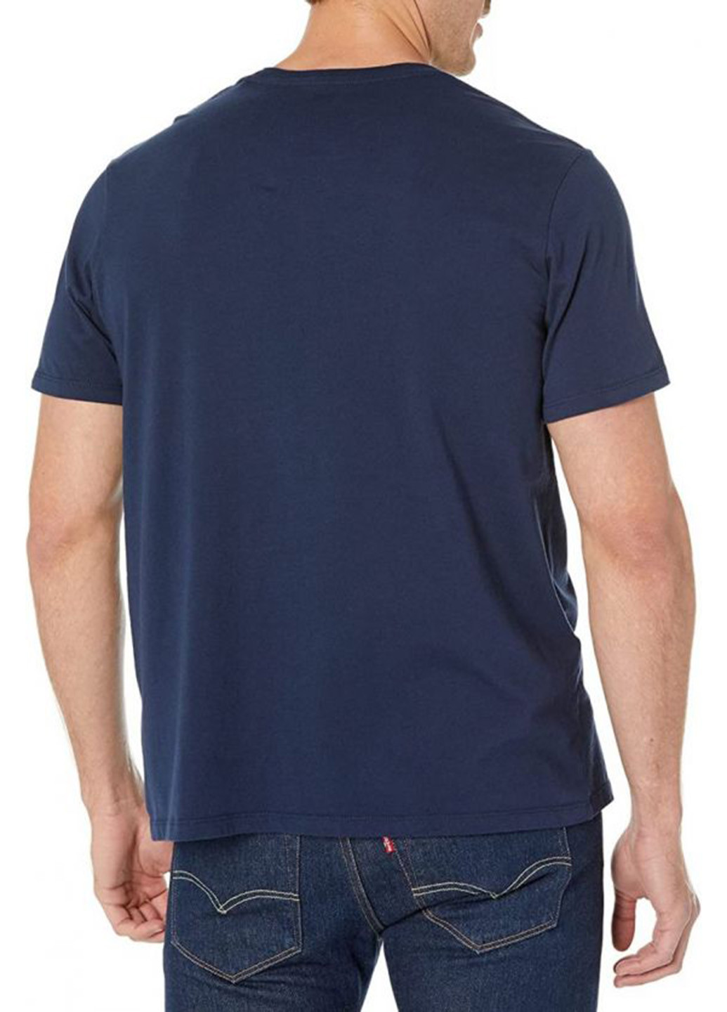 Темно-синяя летняя футболка Levi's