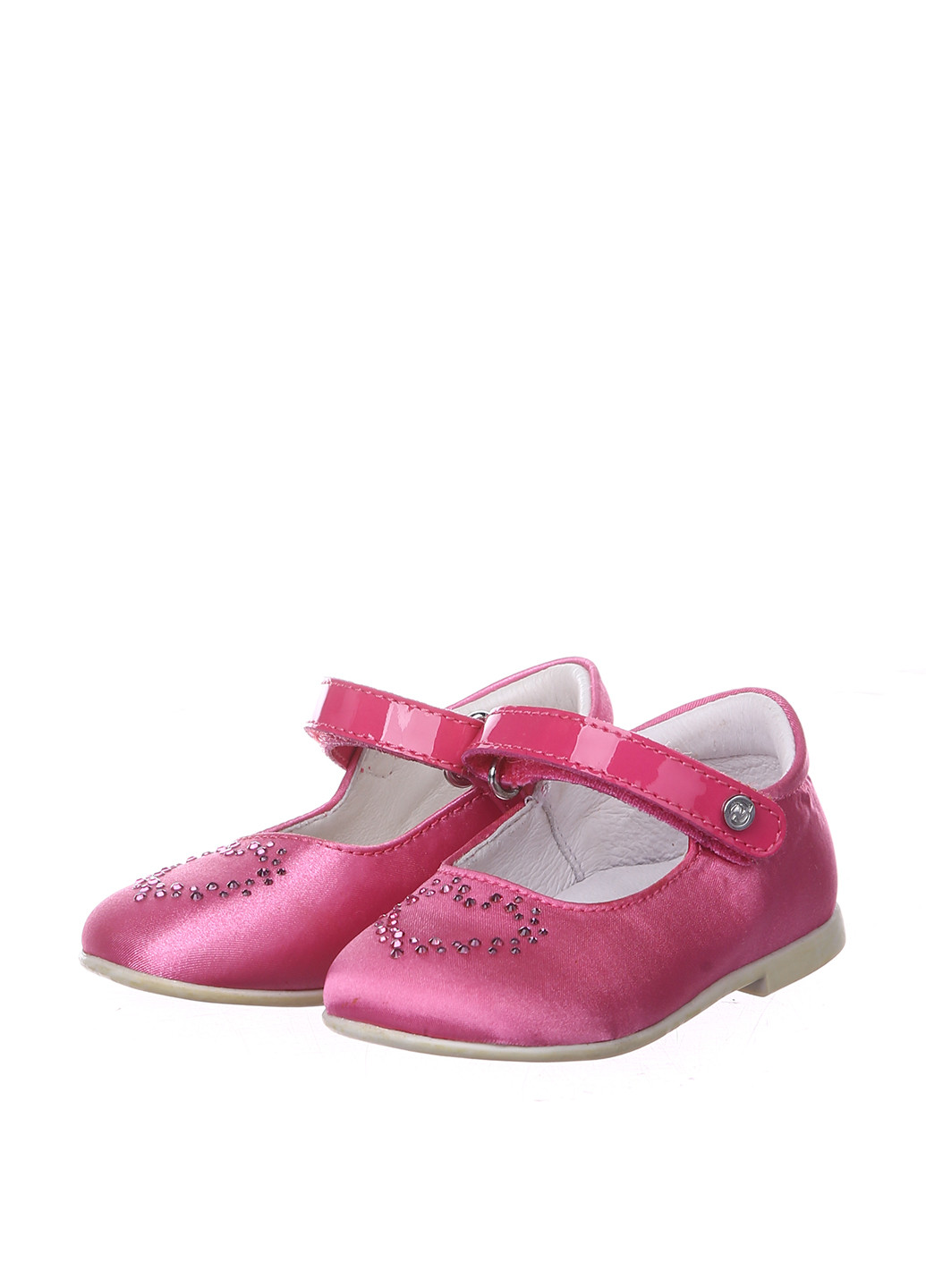 Розовые туфли без каблука Naturino