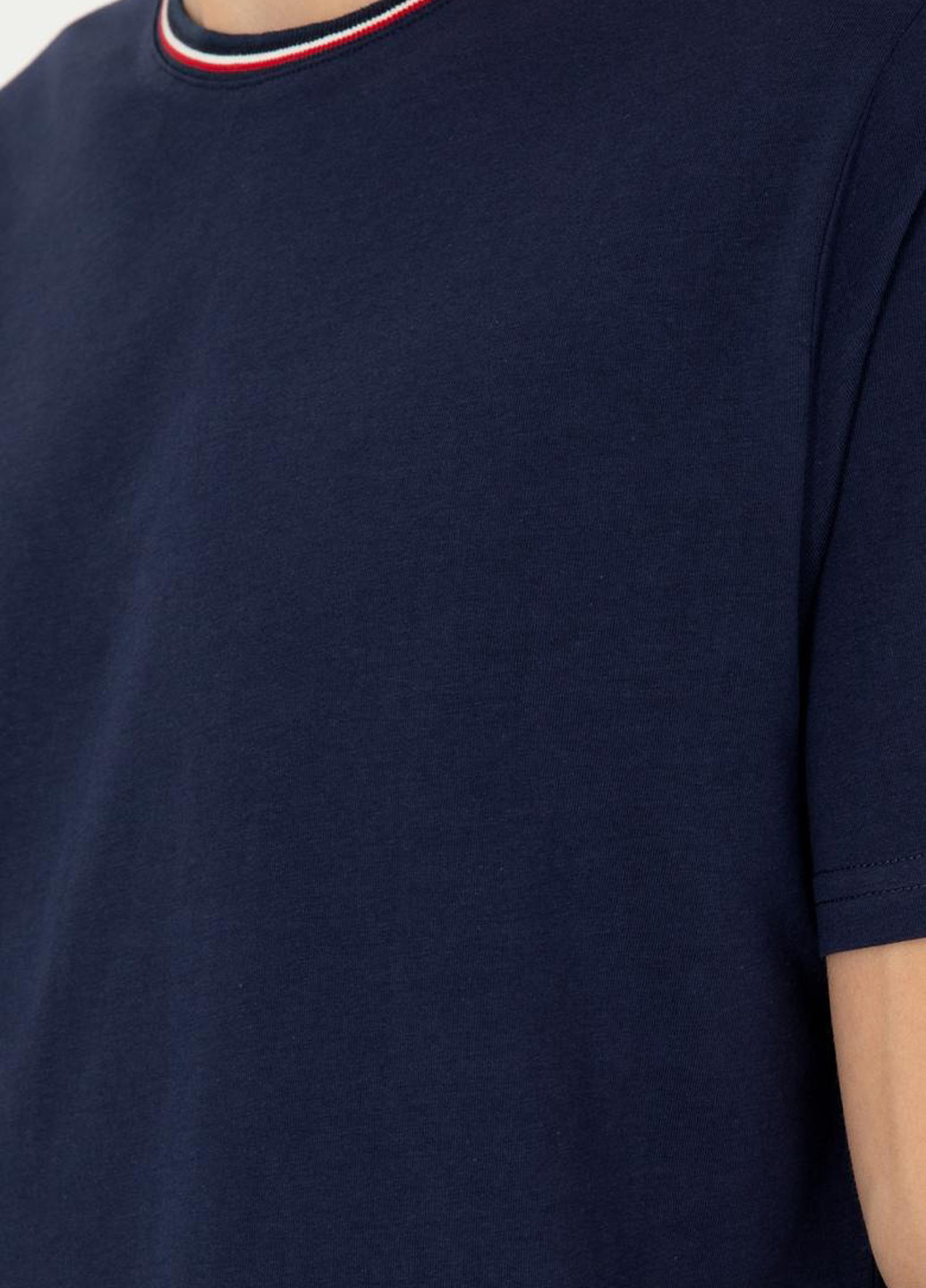 Темно-синя футболка U.S. Polo Assn.