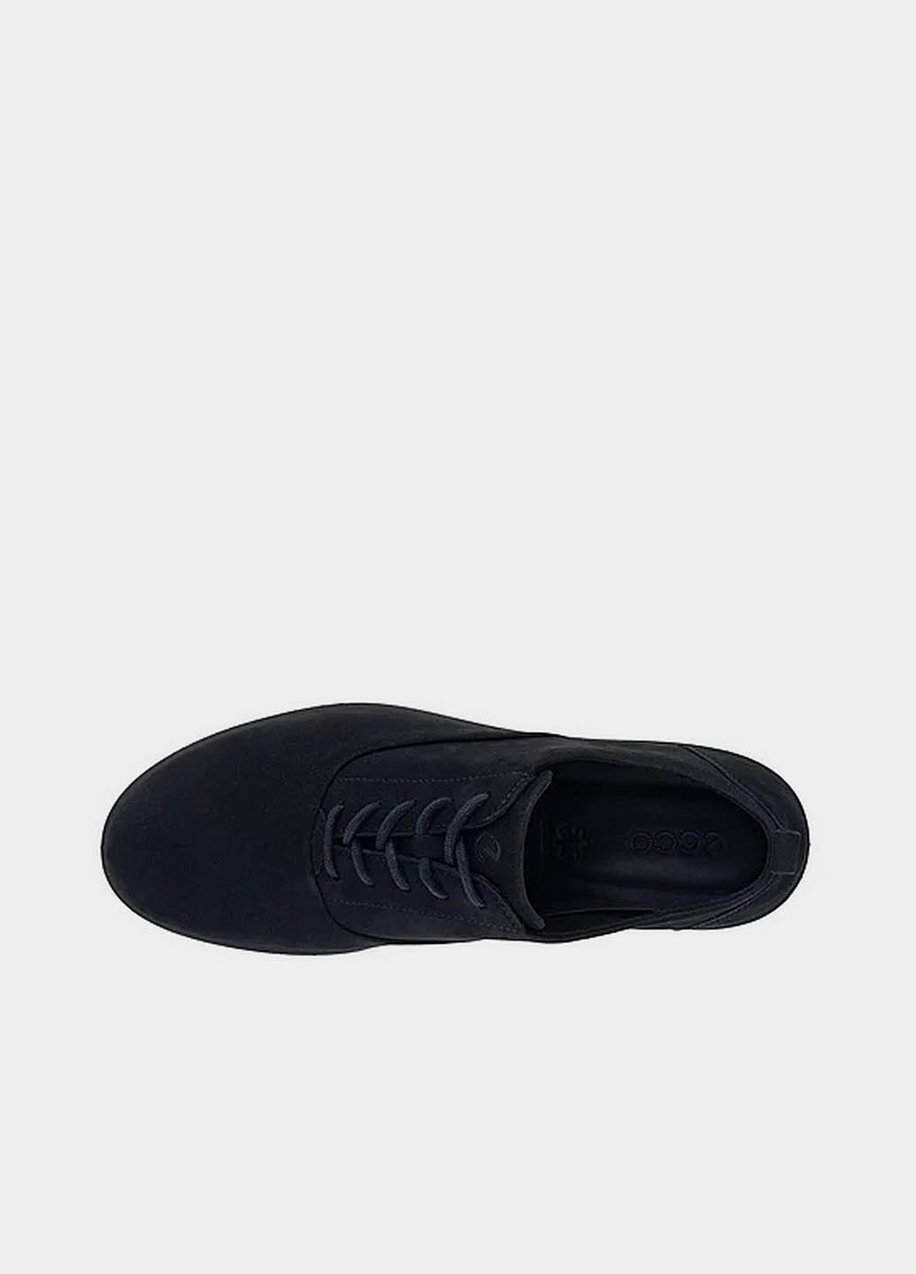 Ecco Туфли оксфорды черный з натуральный нубук, дания — демисезон (365697147)