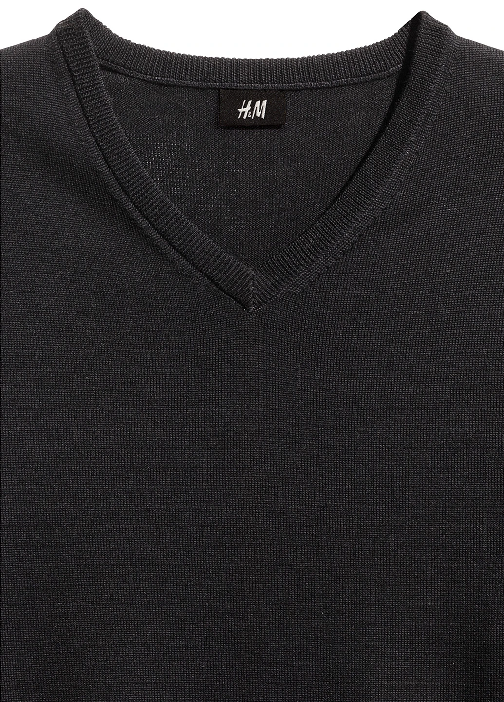 Черный демисезонный пуловер пуловер H&M