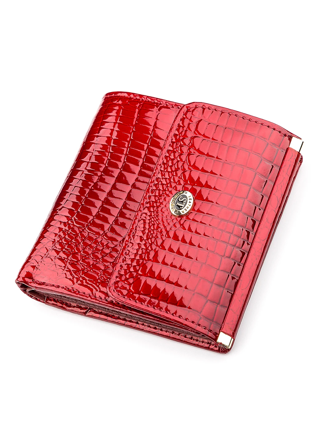 Женский кожаный кошелек 10,5х10х2,5 см st leather (229460688)