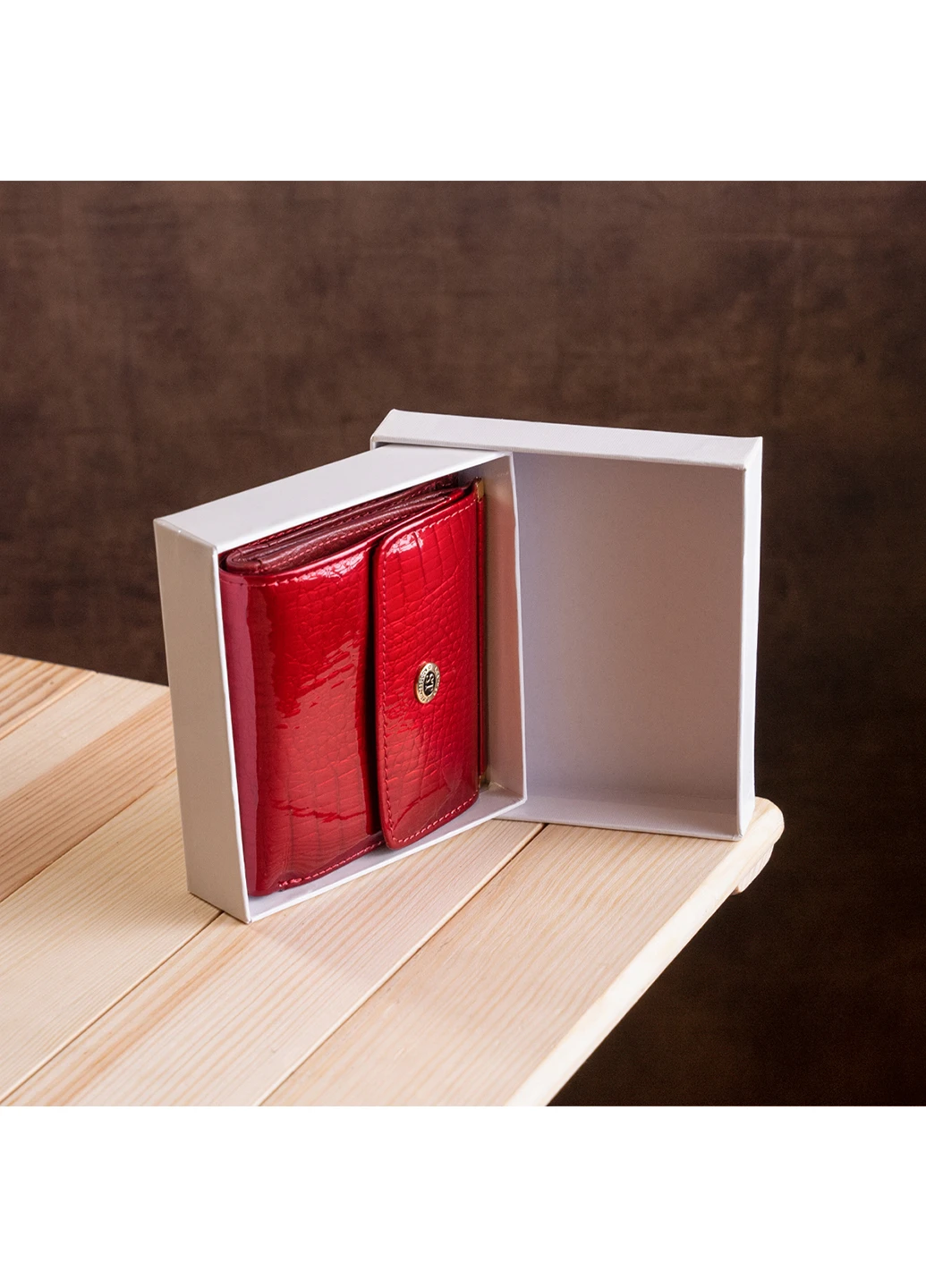 Женский кожаный кошелек 10,5х10х2,5 см st leather (229460688)