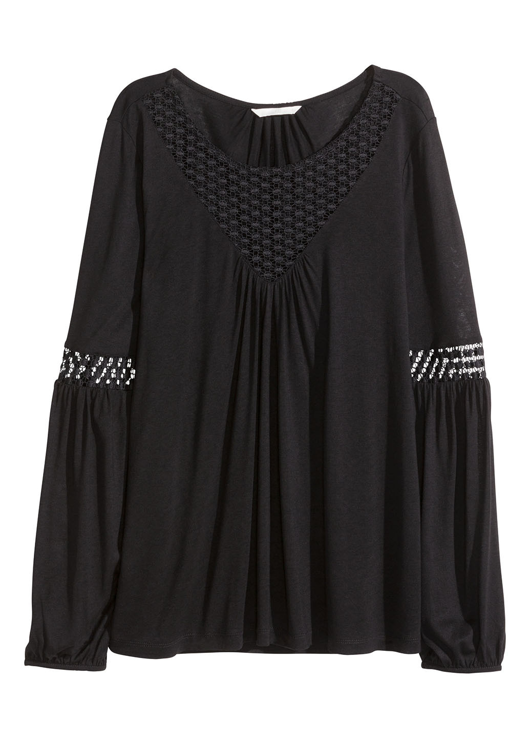 Чорна блуза H&M