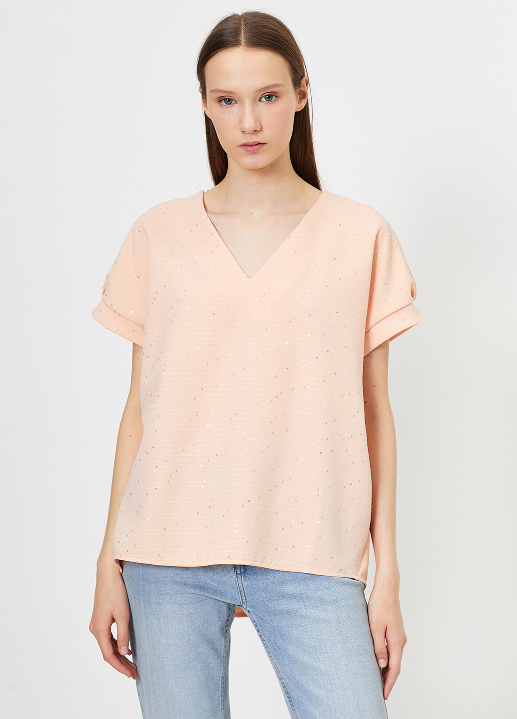 Пудрова блуза KOTON