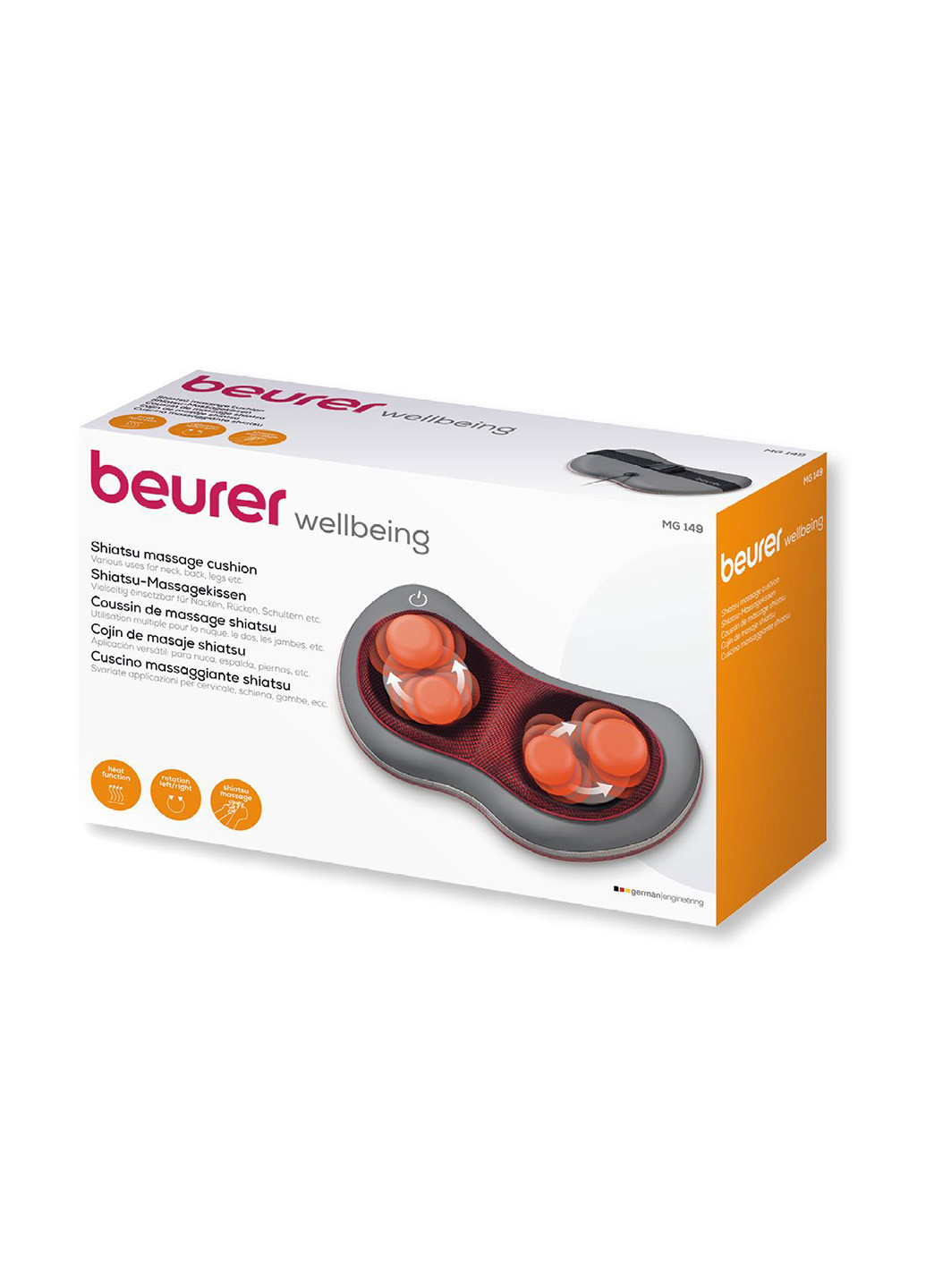 Массажер подушка Beurer mg 149 (149735298)