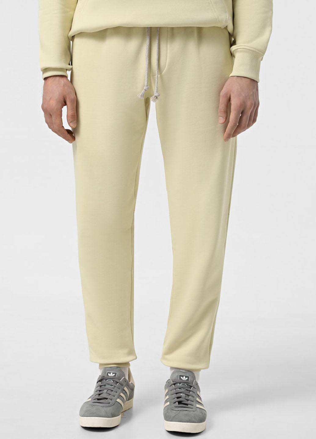 Бежевые кэжуал демисезонные джоггеры брюки Promin