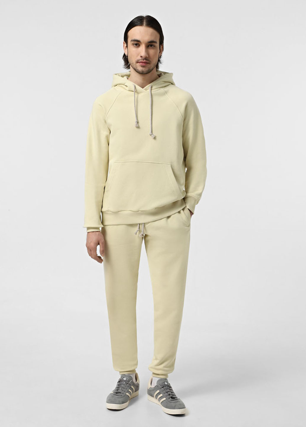 Бежевые кэжуал демисезонные джоггеры брюки Promin