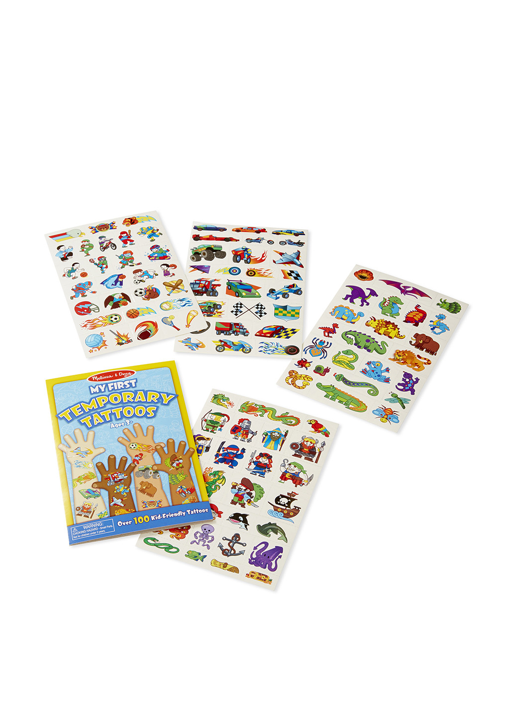 Тату наклейка (100 шт.) Melissa & Doug (251317728)