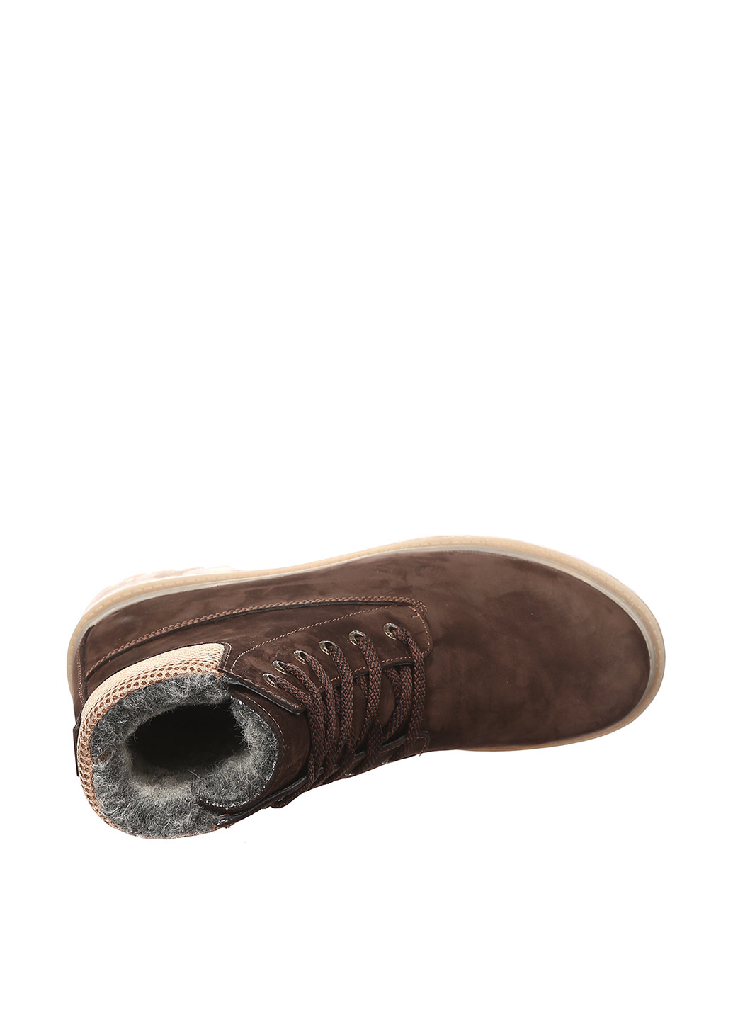 Коричневые зимние ботинки тимберленды Libero