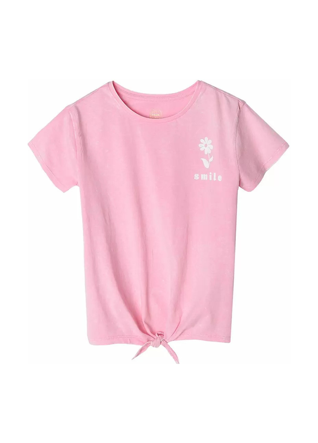 Світло-рожева літня футболка Cool Club