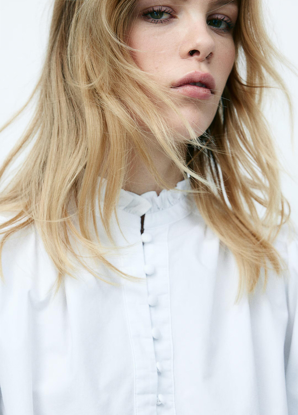 Белая блуза H&M