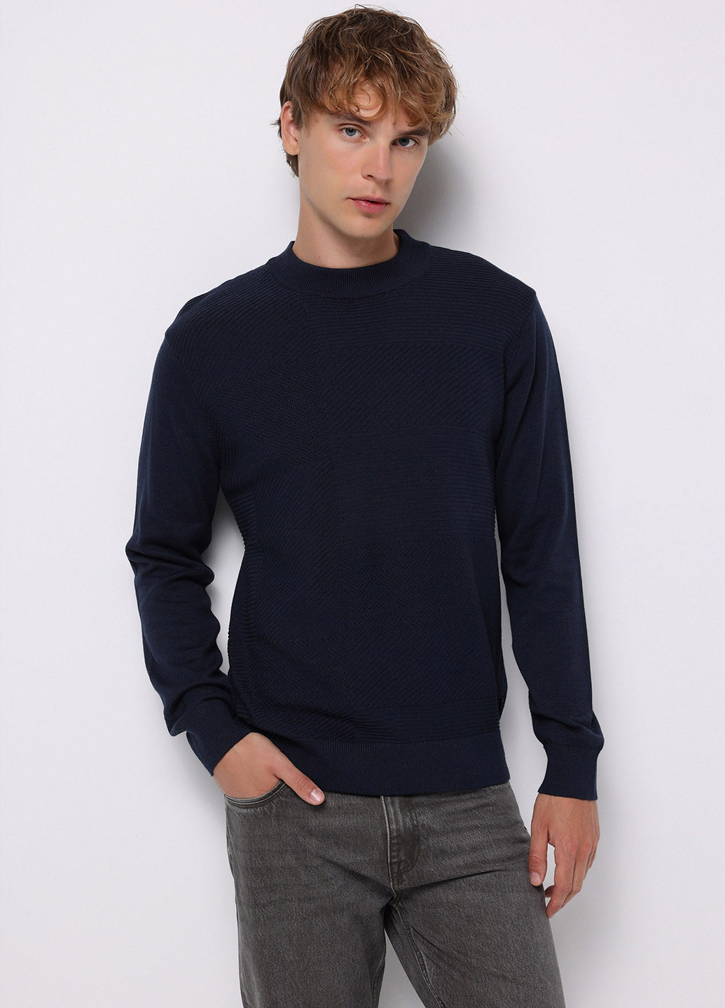 Темно-синій демісезонний джемпер джемпер Colin's