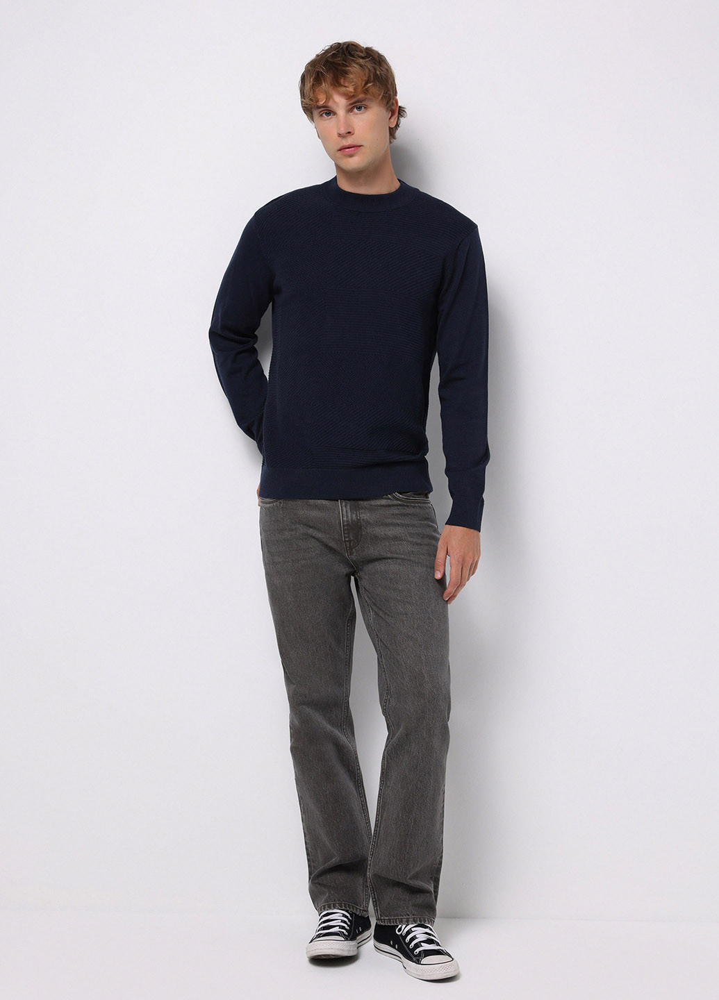Темно-синій демісезонний джемпер джемпер Colin's