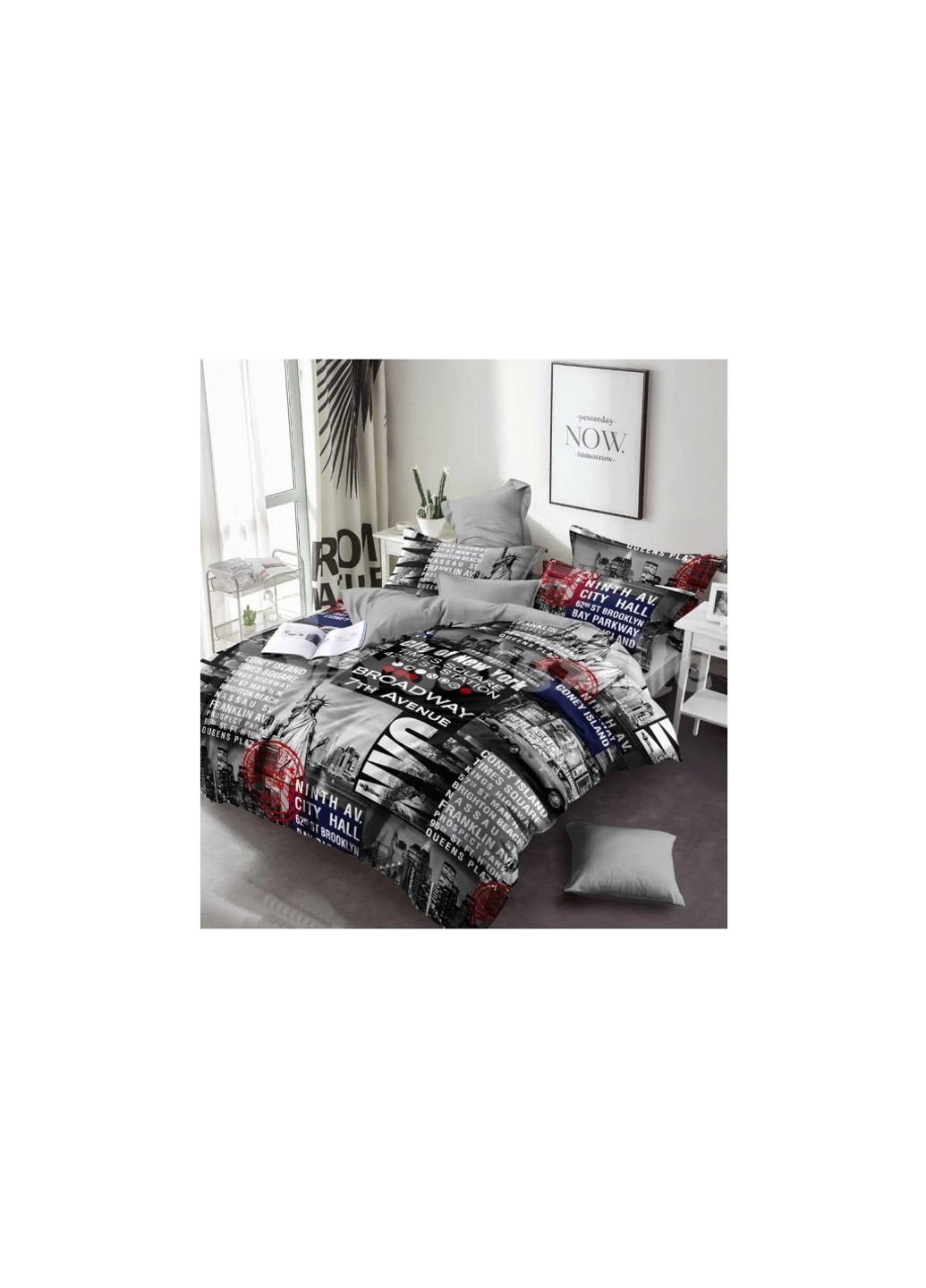 Постільна білизна Бязь 17-0034 Celeste 143x210 - 1,5-спальний (2200001396456) Mirson (254075893)