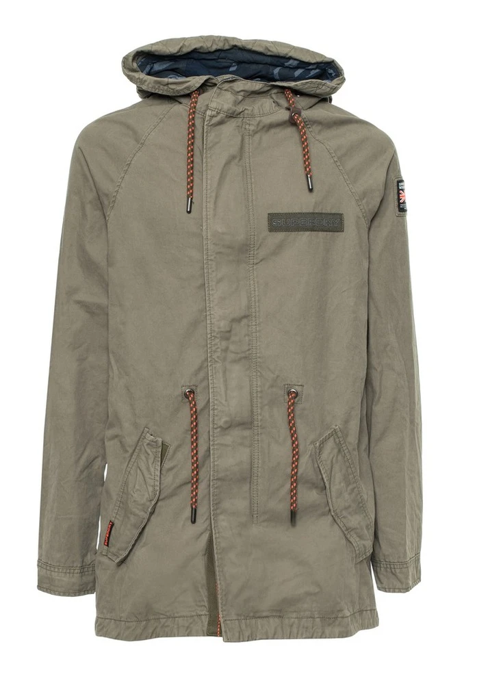 Оливкова (хакі) демісезонна куртка Superdry