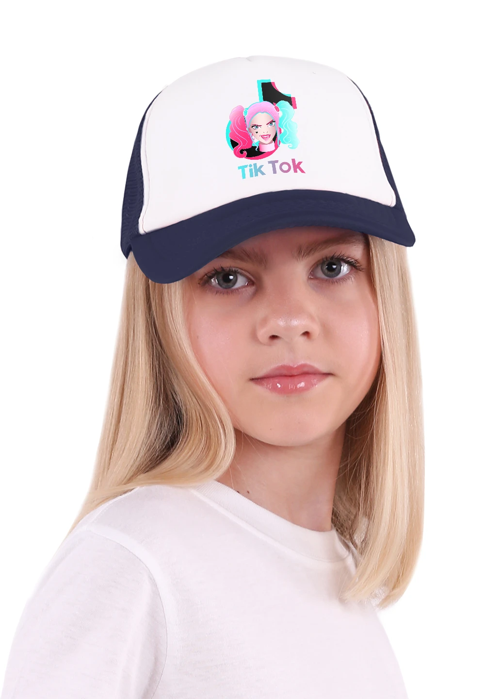 Кепка Тракер дитяча Харлі Квінн (Куінн) ТікТок (Harley Quinn TikTok) (33404-1646) MobiPrint (220824461)