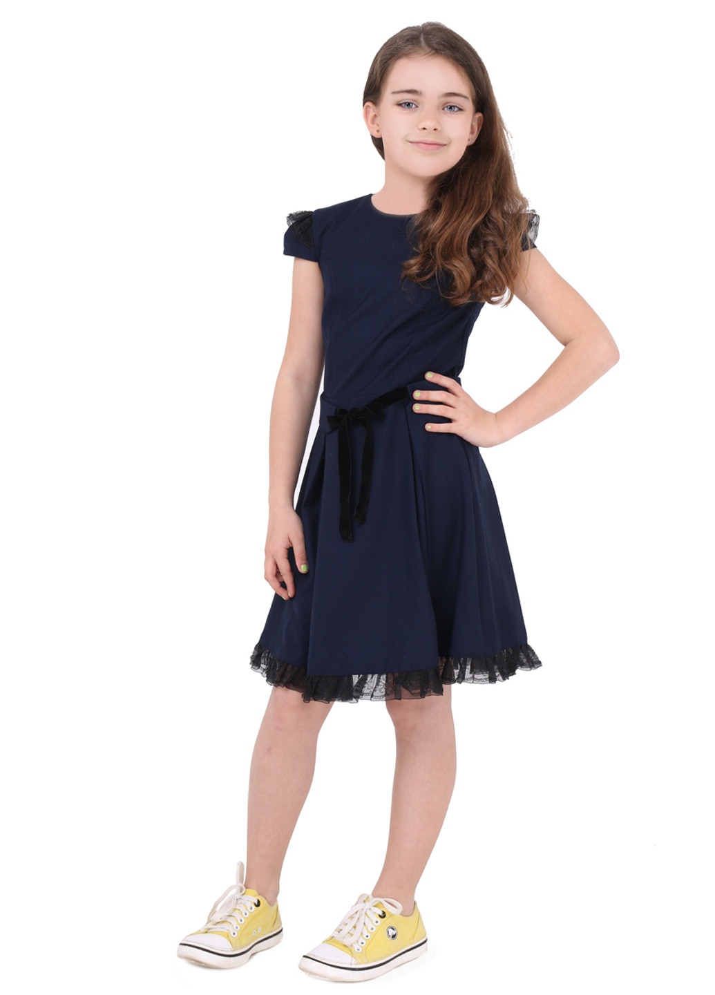 Тёмно-синее платье Timbo (78061296)