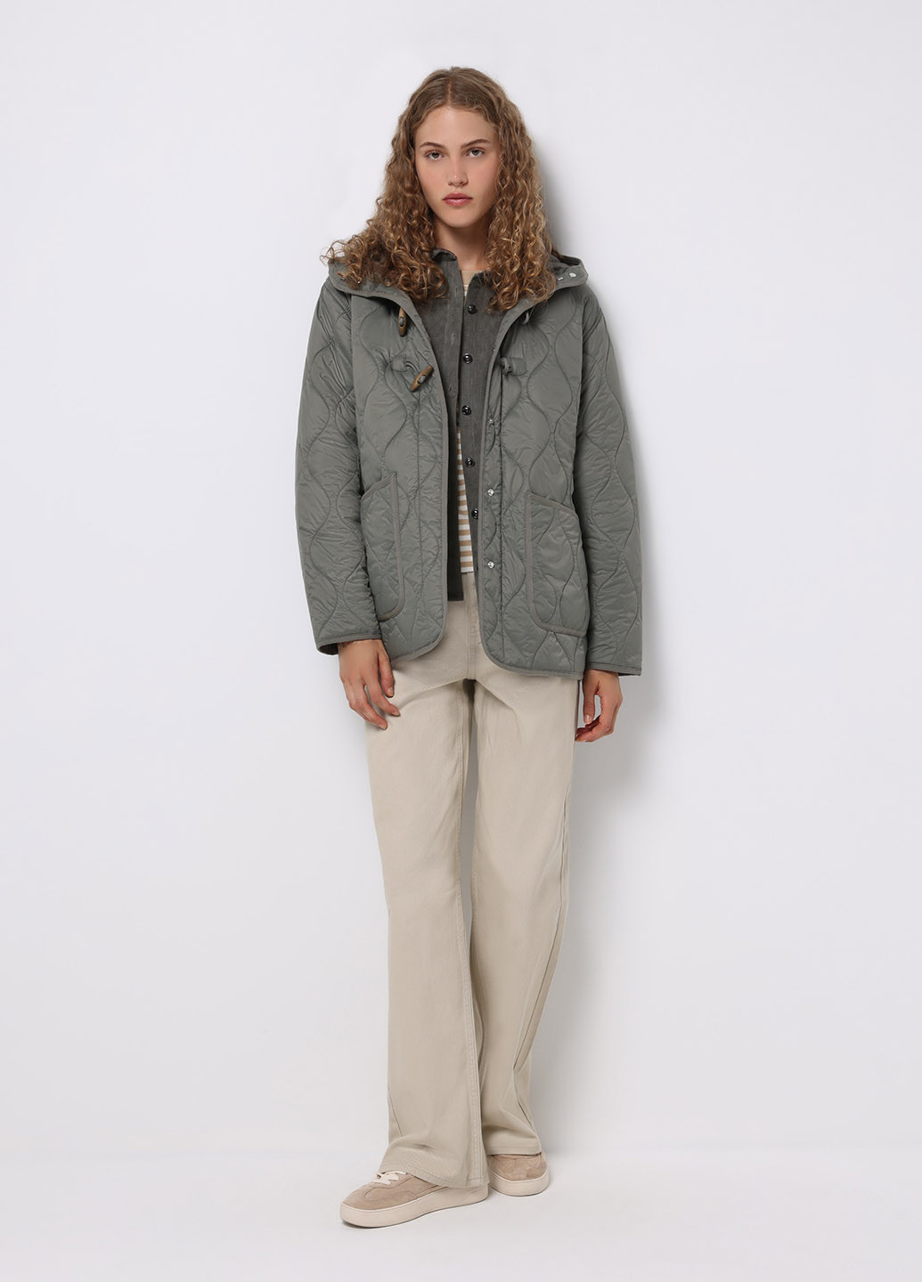 М'ятна демісезонна куртка Colin's