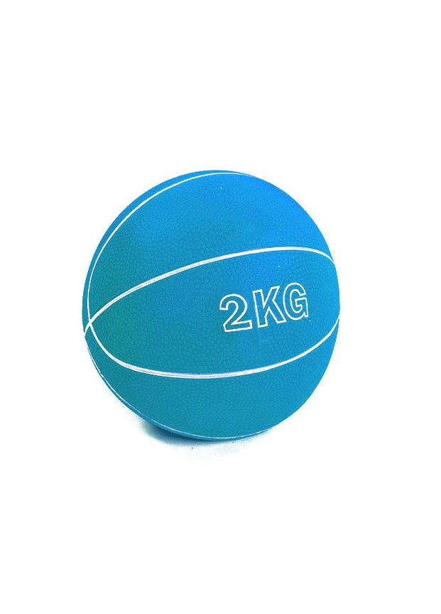 Медбол RB 2 кг (медичний м'яч-слембол без відскоку) EasyFit (243205455)