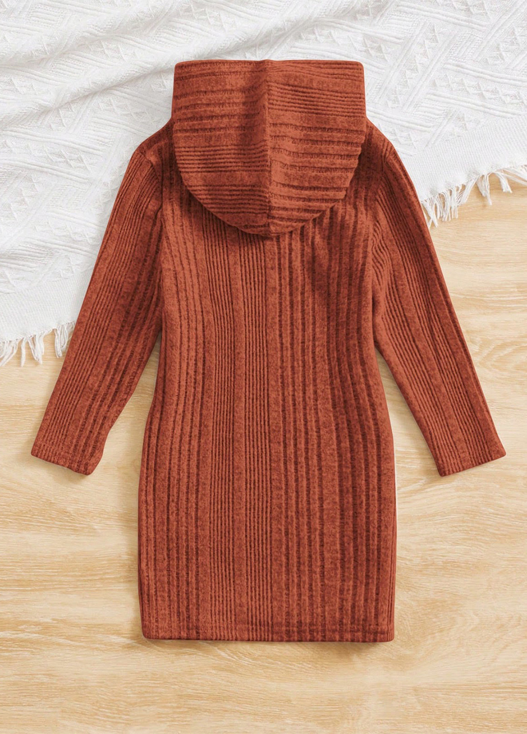Коричнева сукня SHEIN (330610877)