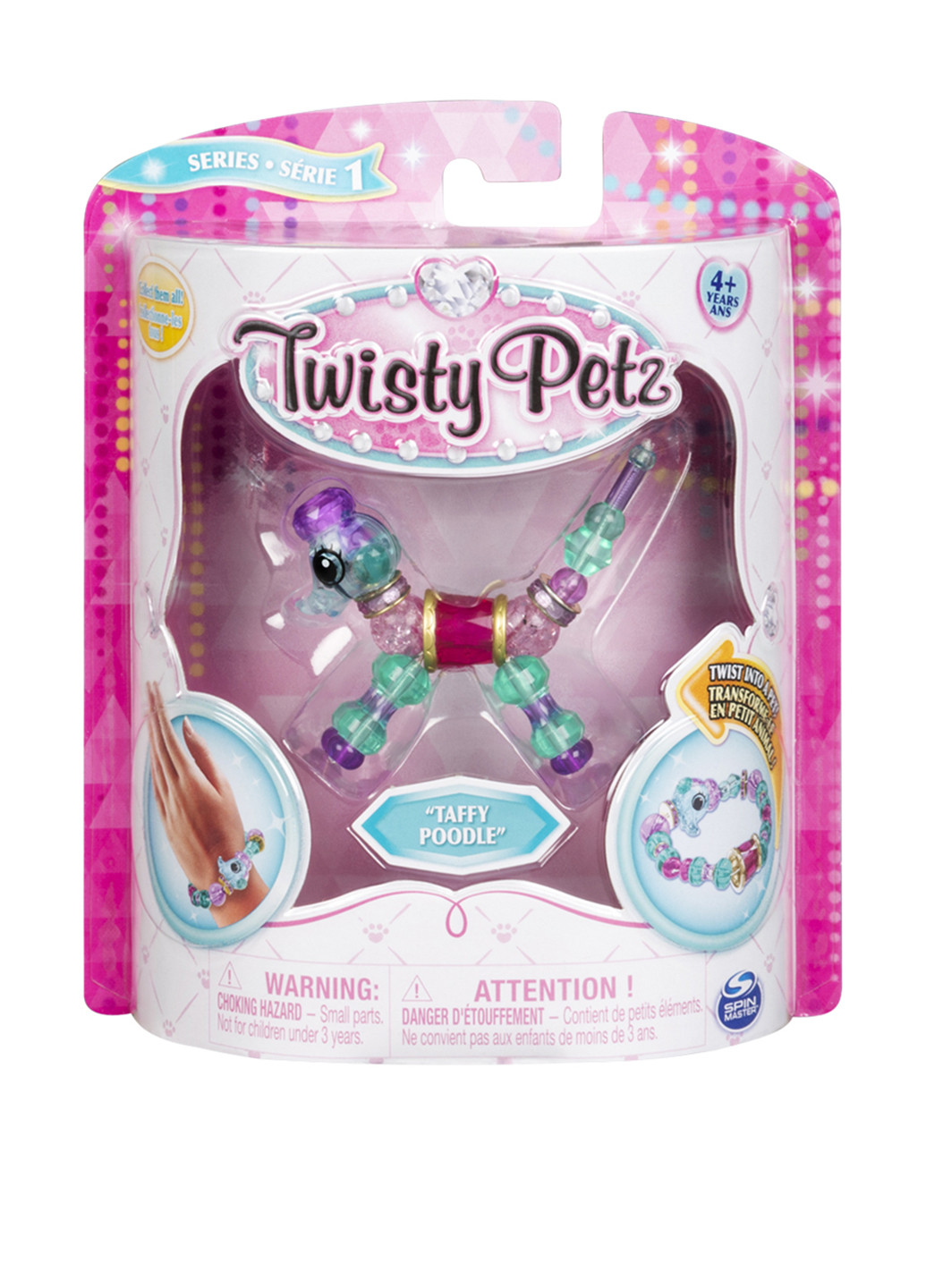 Іграшка серії "модне перетворення" - пудель іриска Twisty Petz (155062189)