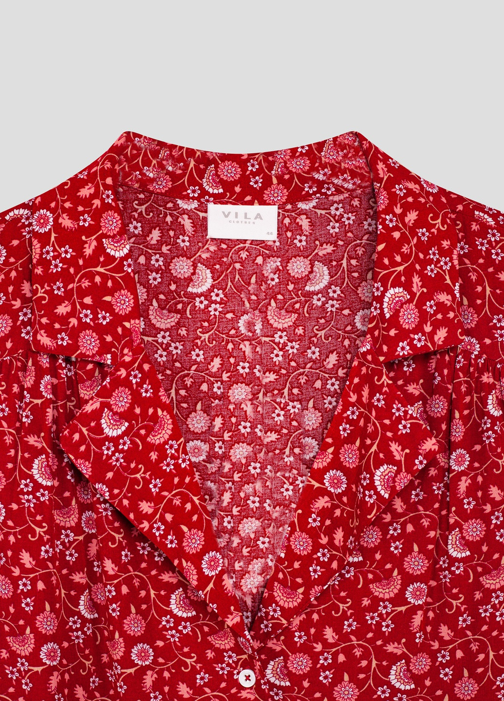 Красная блуза Vila Clothes