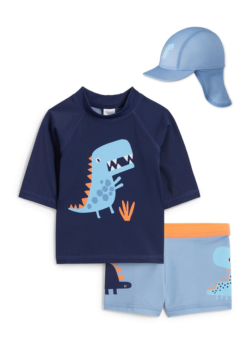 Купальний костюм (футболка, шорты, кепка) C&A (322987460)