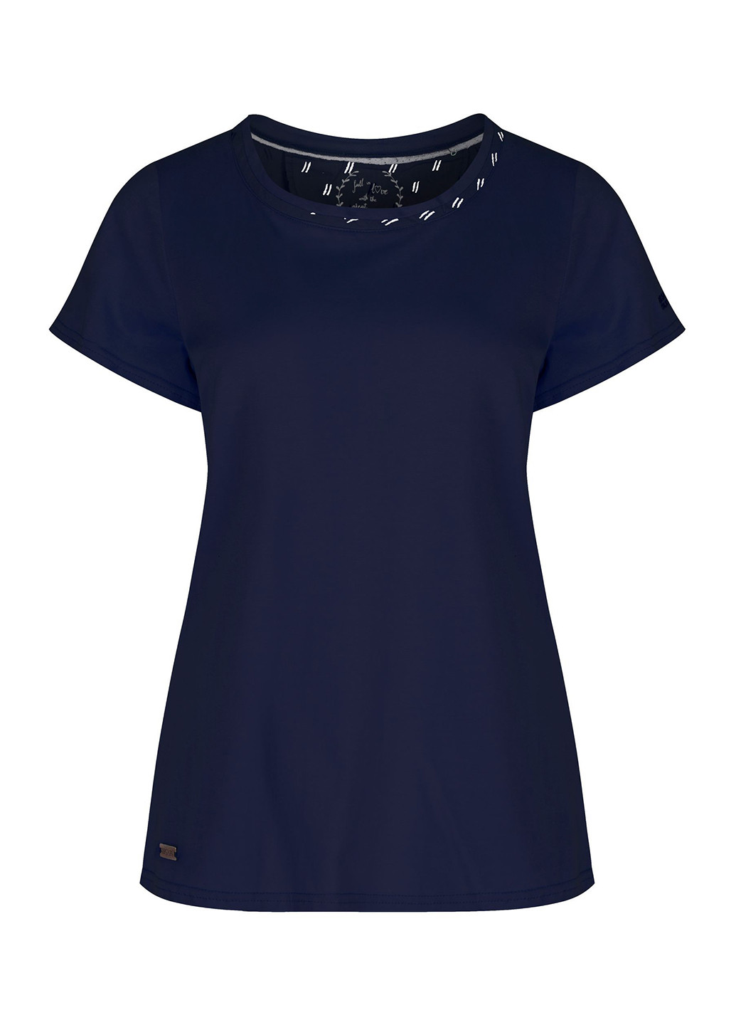 Темно-синяя летняя футболка Regatta