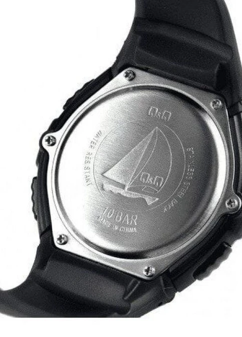 Чоловічі Годинники Q & Q M010J001Y кварцові спортивні Q&Q (226704540)