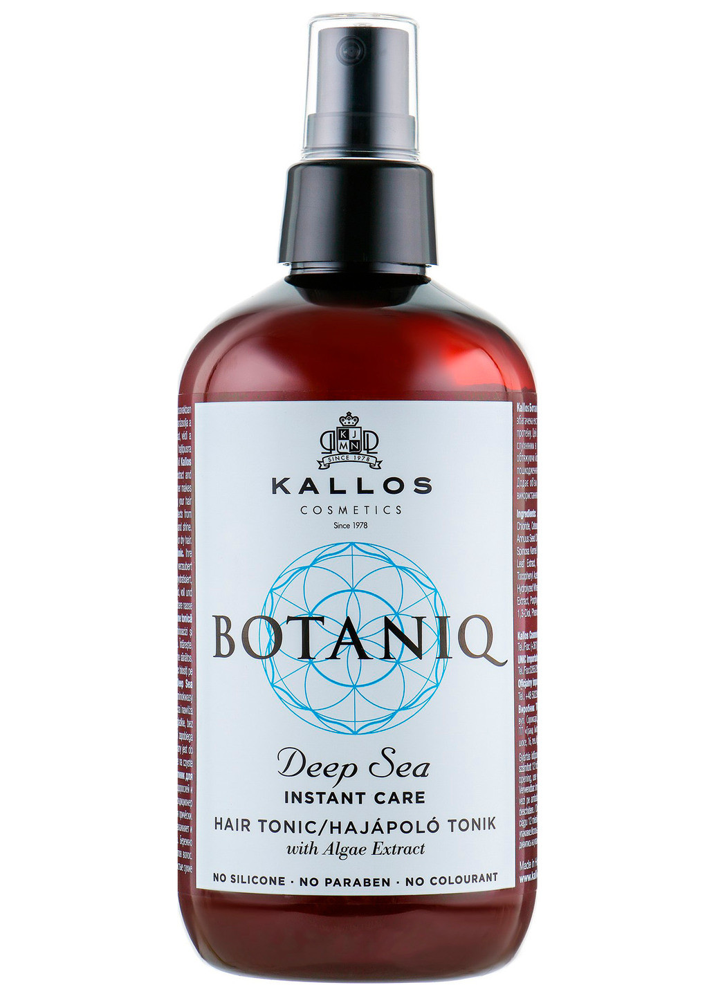 Спрей-тоник для волос Botaniq Deep Sea Instant Care Hair Tonic 300 мл Kallos Cosmetics (202165259)