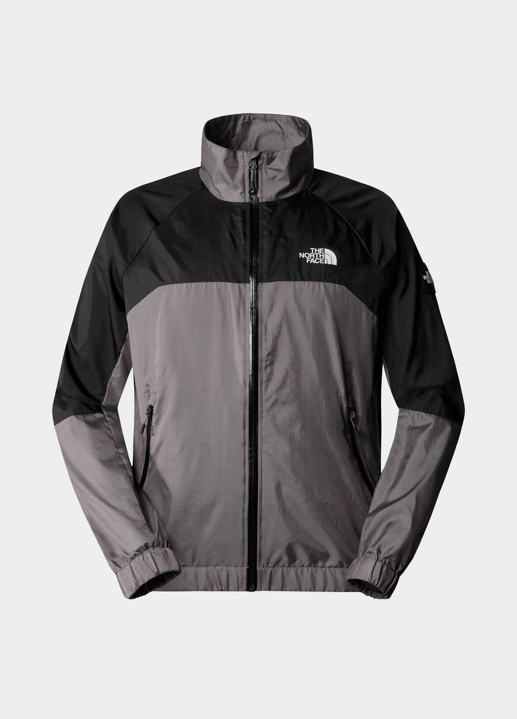 Сіра демісезонна вітровка The North Face