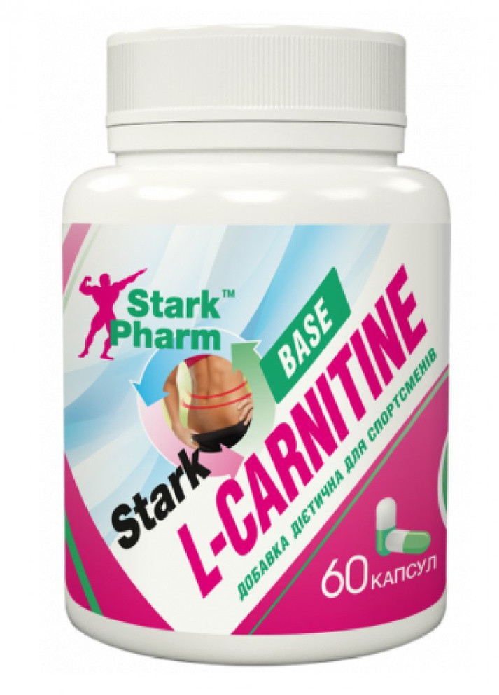 Жироспалювач L-карнітин Stark Acetyl L-Carnitine 500mg 60caps Stark Pharm (232327147)