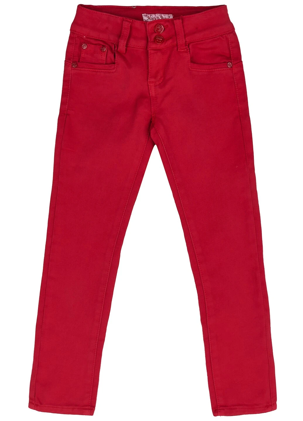 Красные демисезонные джинсы Many&Many
