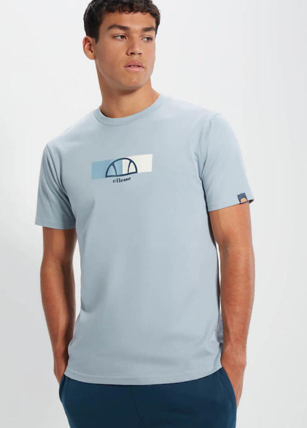 Голубая футболка shr17633-426 Ellesse Visageo Tee