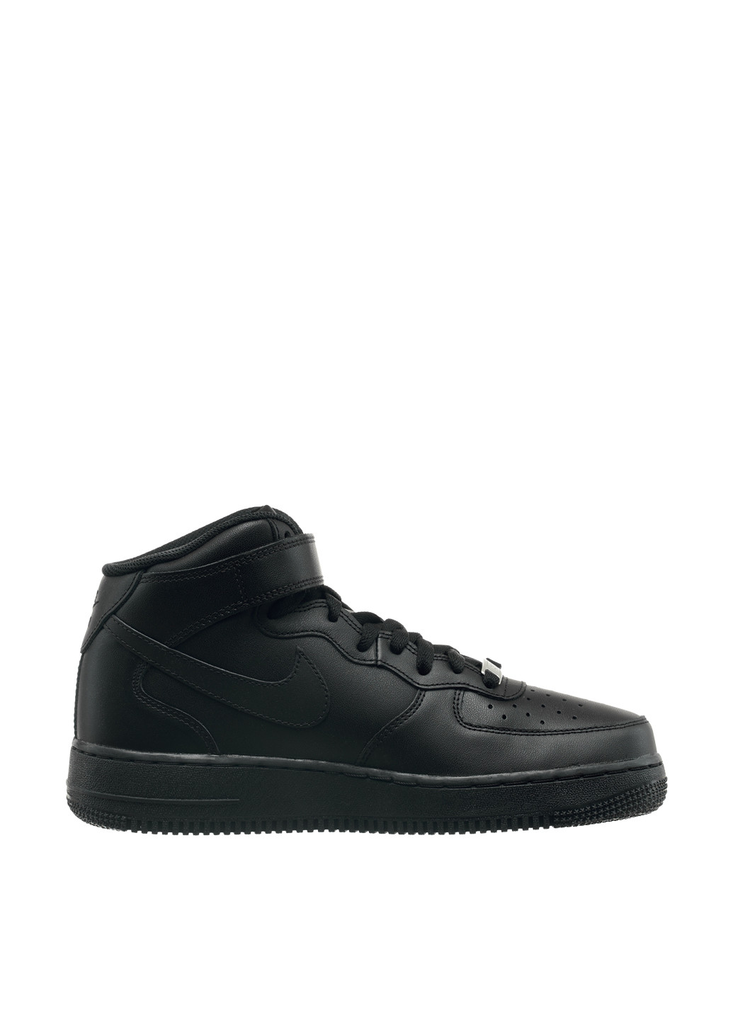 Черные демисезонные кроссовки cw2289-001_2024 Nike AIR FORCE 1 MID '07