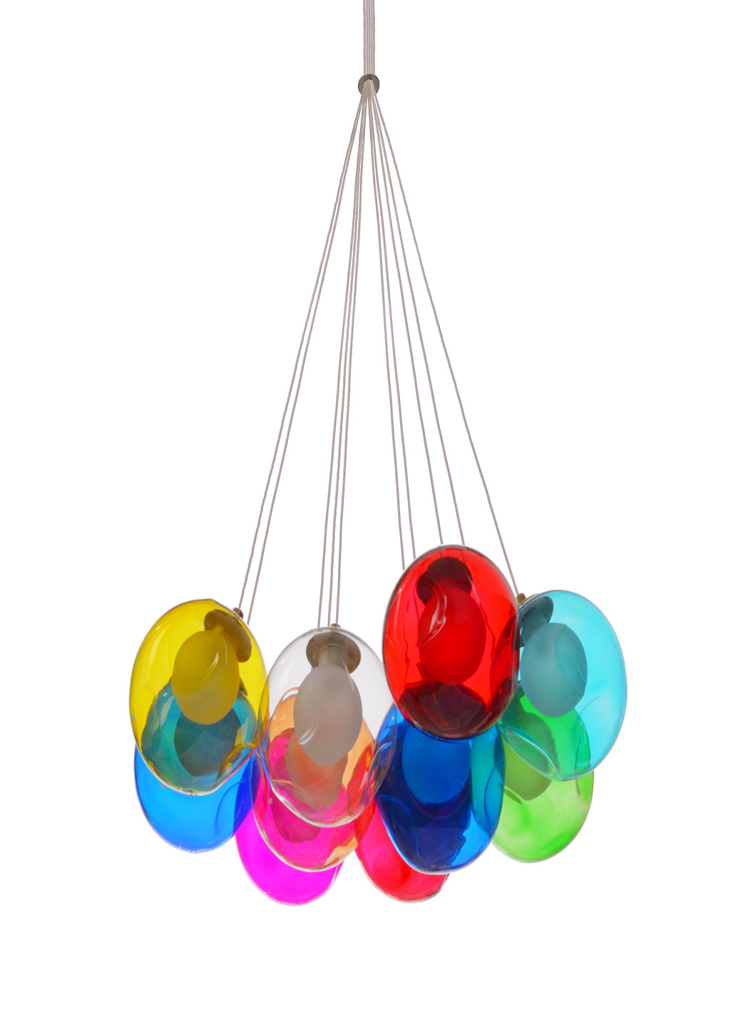 Яскрава стельова люстра BR-01 632S/10 G9 MIX Brille (251891780)