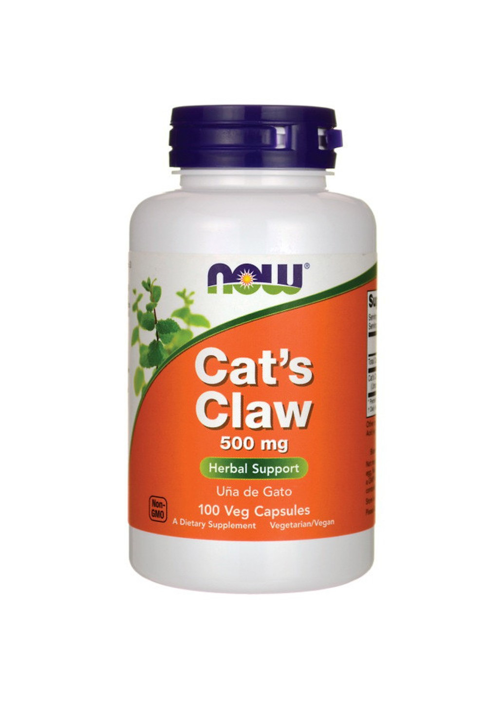 Котячий кіготь екстракт Cat`s Claw 500 mg (100 капс) нау фудс Now Foods (255408287)