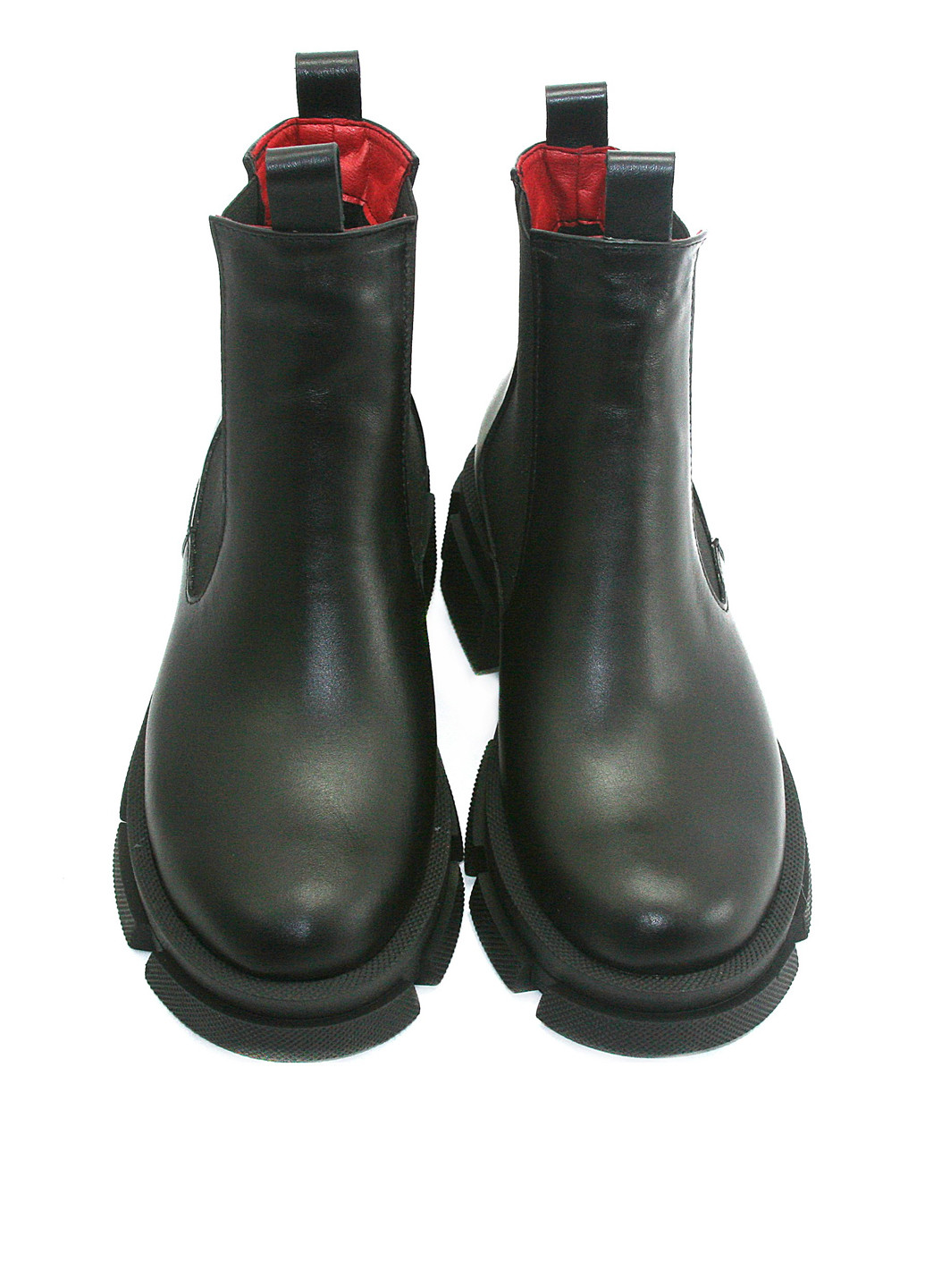 Осенние ботинки челси Mila на тракторной подошве